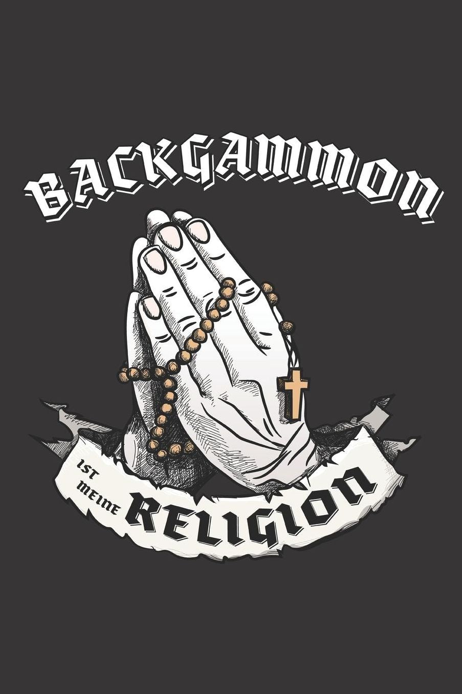 Backgammon Ist Meine Religion: DIN A5 6x9 I 120 Seiten I Kariert I Notizbuch I Notizheft I Notizblock I Geschenk I Geschenkidee