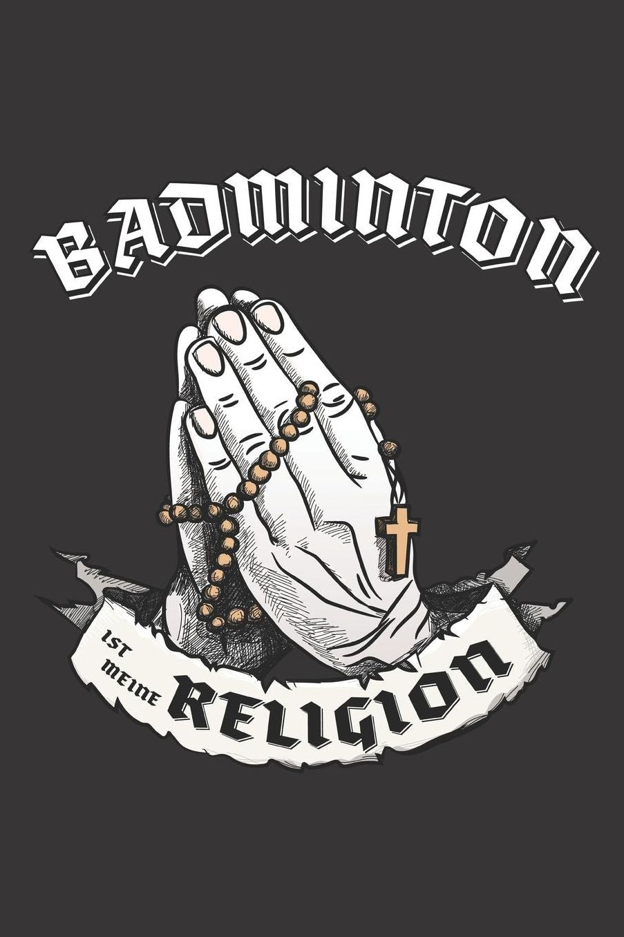 Badminton Ist Meine Religion: DIN A5 6x9 I 120 Seiten I Kariert I Notizbuch I Notizheft I Notizblock I Geschenk I Geschenkidee
