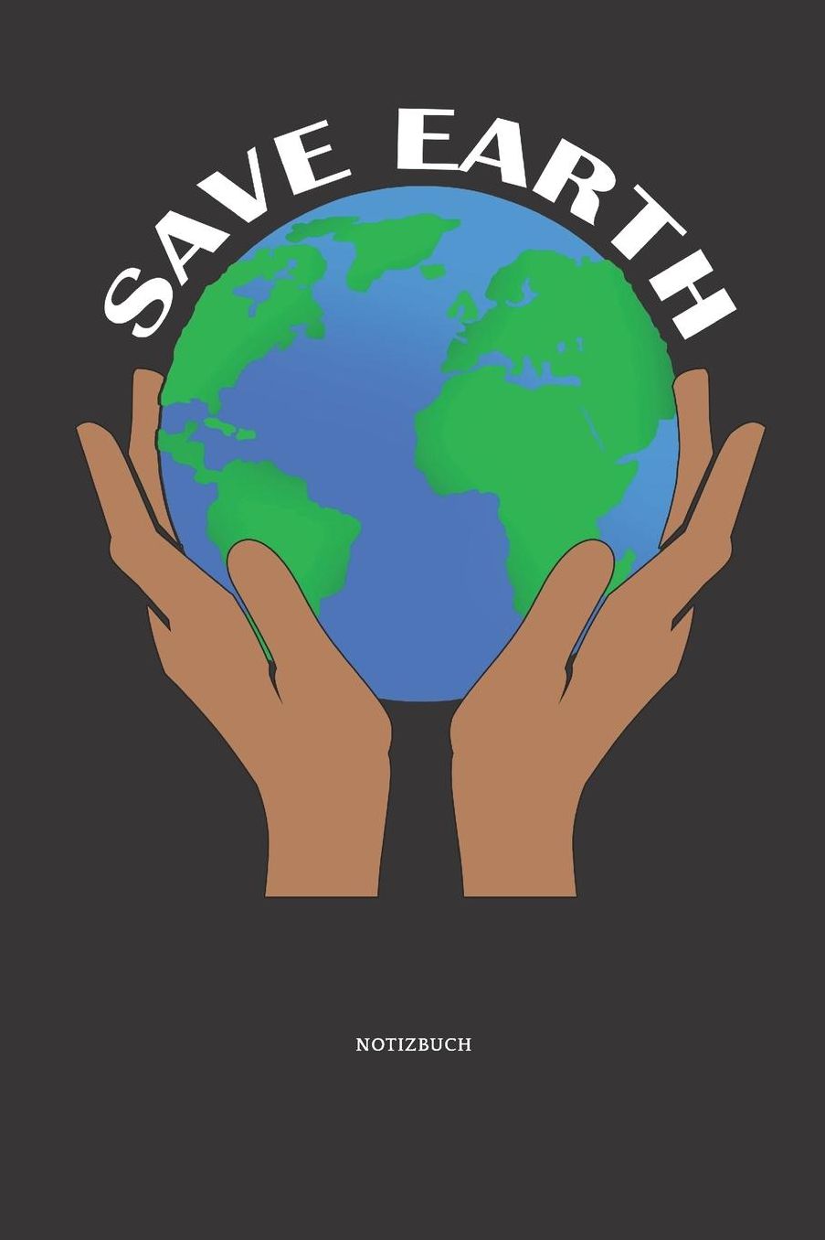 Notizbuch: Earth day Mandala Notizbuch / Tagebuch / Journal mit 120 leeren Linierte Seiten Groï¿½e Frauen, Mï¿½dchen, Mann, familie