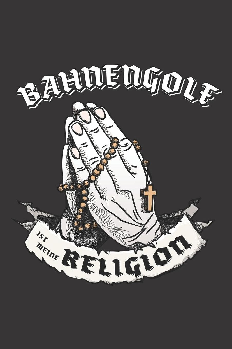 Bahnengolf Ist Meine Religion: DIN A5 6x9 I 120 Seiten I Kariert I Notizbuch I Notizheft I Notizblock I Geschenk I Geschenkidee