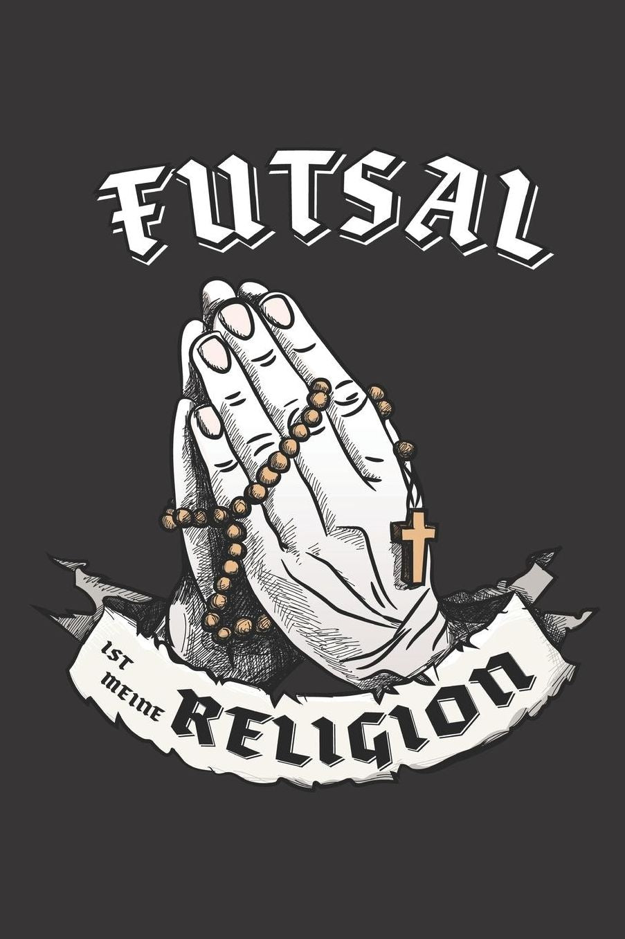 Futsal Ist Meine Religion: DIN A5 6x9 I 120 Seiten I Kariert I Notizbuch I Notizheft I Notizblock I Geschenk I Geschenkidee