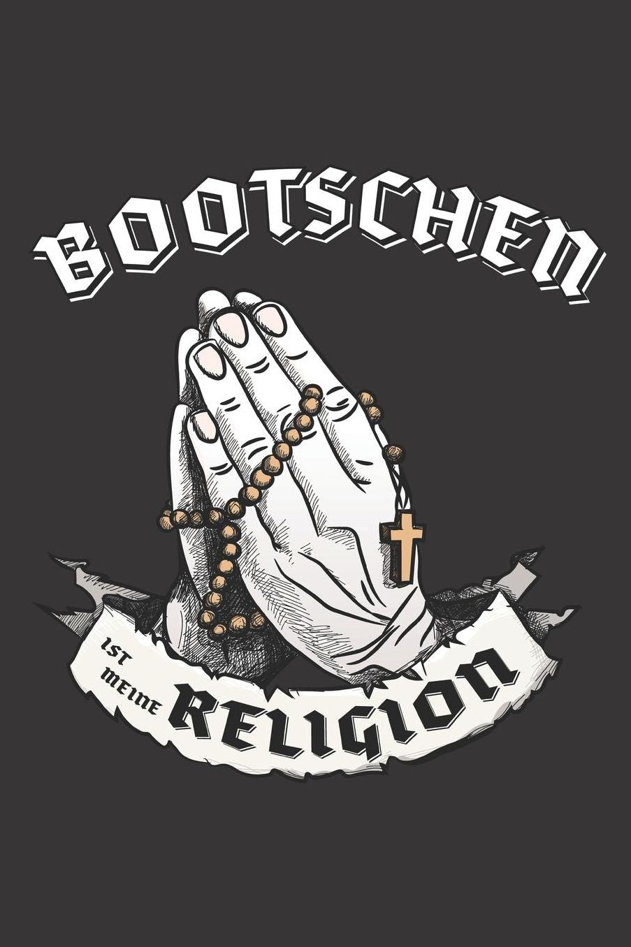 Bootschen Ist Meine Religion: DIN A5 6x9 I 120 Seiten I Kariert I Notizbuch I Notizheft I Notizblock I Geschenk I Geschenkidee
