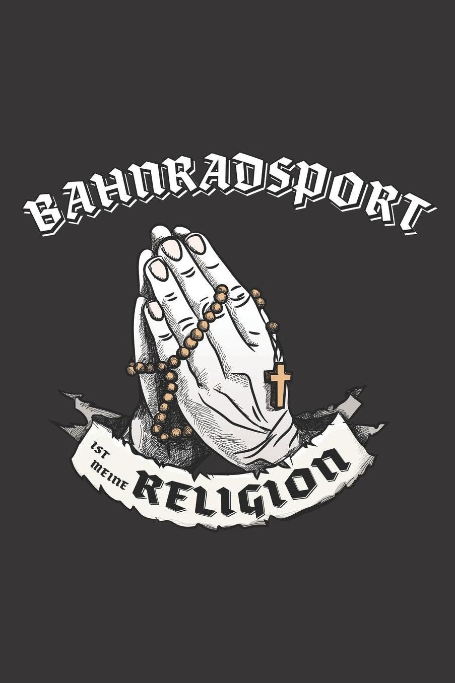 Bahnradsport Ist Meine Religion: DIN A5 6x9 I 120 Seiten I Kariert I Notizbuch I Notizheft I Notizblock I Geschenk I Geschenkidee