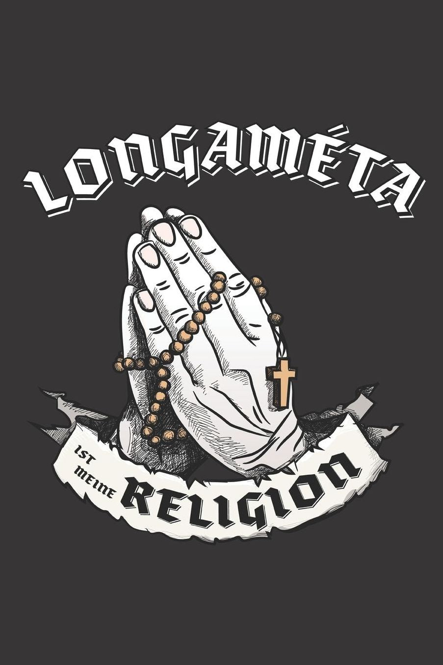 Longamï¿½ta Ist Meine Religion: DIN A5 6x9 I 120 Seiten I Kariert I Notizbuch I Notizheft I Notizblock I Geschenk I Geschenkidee