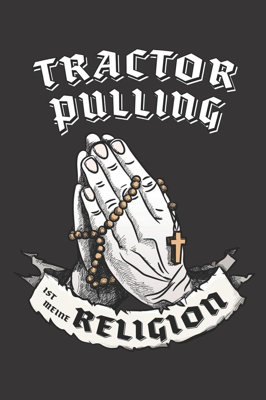 Tractor Pulling Ist Meine Religion: DIN A5 6x9 I 120 Seiten I Kariert I Notizbuch I Notizheft I Notizblock I Geschenk I Geschenkidee