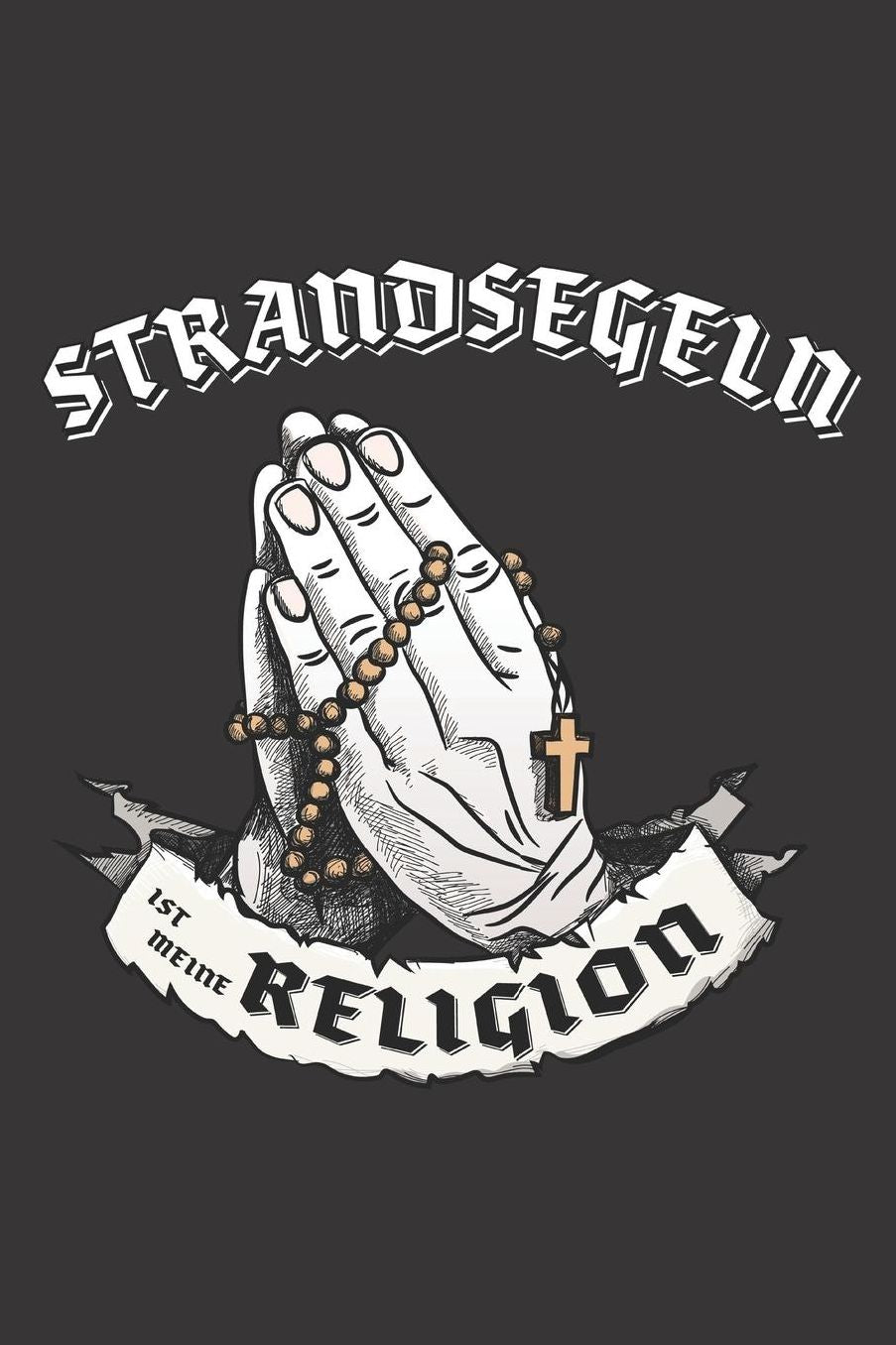 Strandsegeln Ist Meine Religion: DIN A5 6x9 I 120 Seiten I Kariert I Notizbuch I Notizheft I Notizblock I Geschenk I Geschenkidee