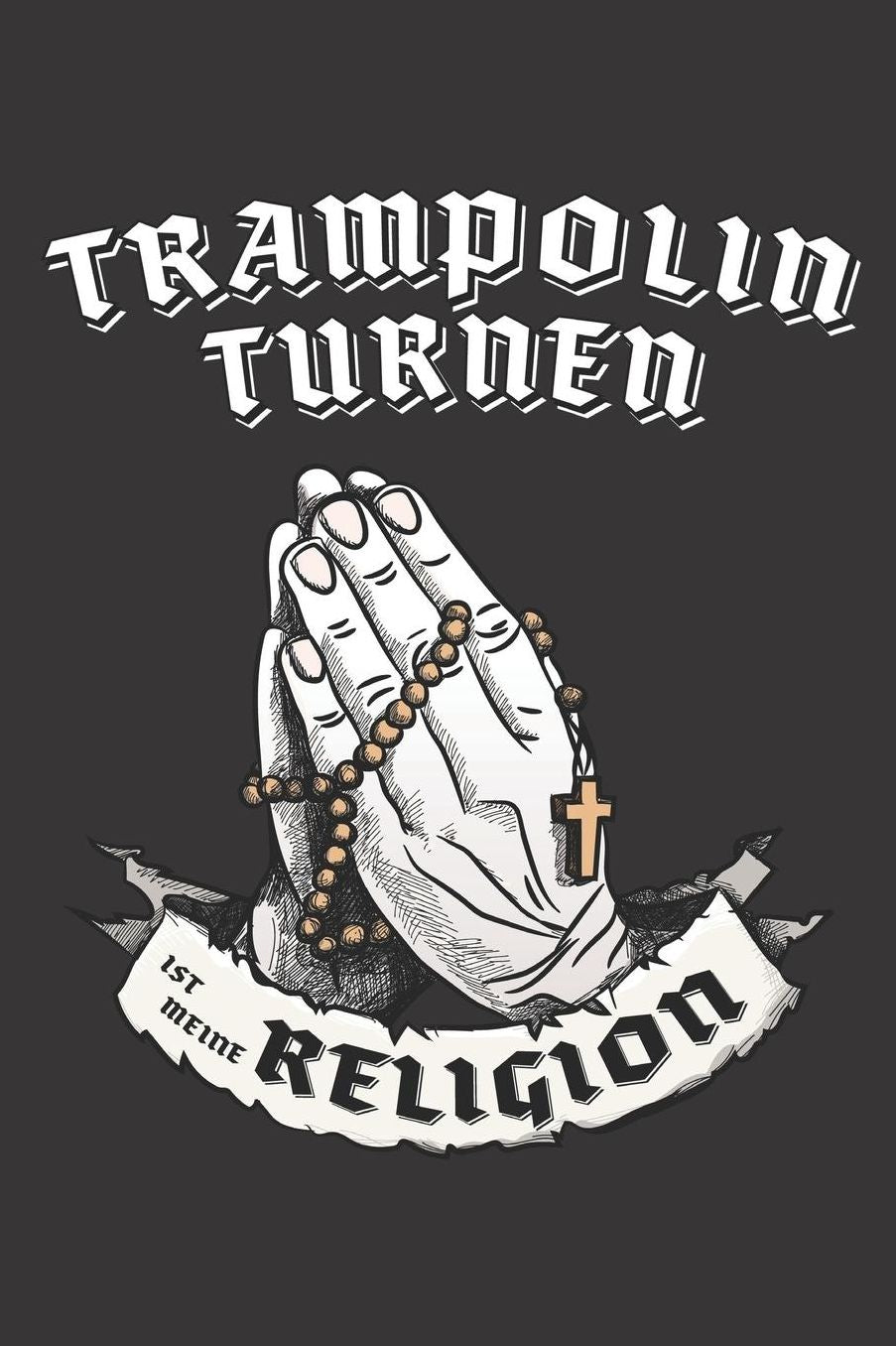 Trampolinturnen Ist Meine Religion: DIN A5 6x9 I 120 Seiten I Kariert I Notizbuch I Notizheft I Notizblock I Geschenk I Geschenkidee