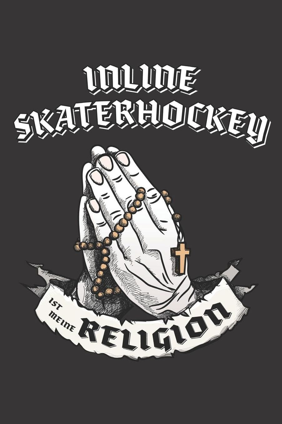 Inline Skaterhockey Ist Meine Religion: DIN A5 6x9 I 120 Seiten I Kariert I Notizbuch I Notizheft I Notizblock I Geschenk I Geschenkidee