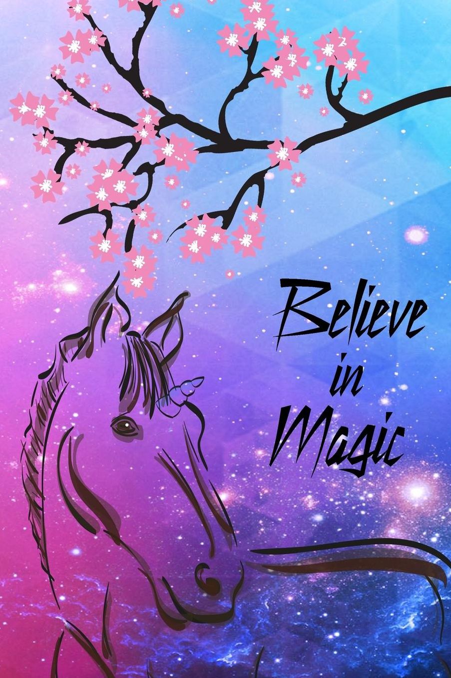 Believe In Magic: Cute Unicorn Notebook Journal Diary to write in - magic is everywhere