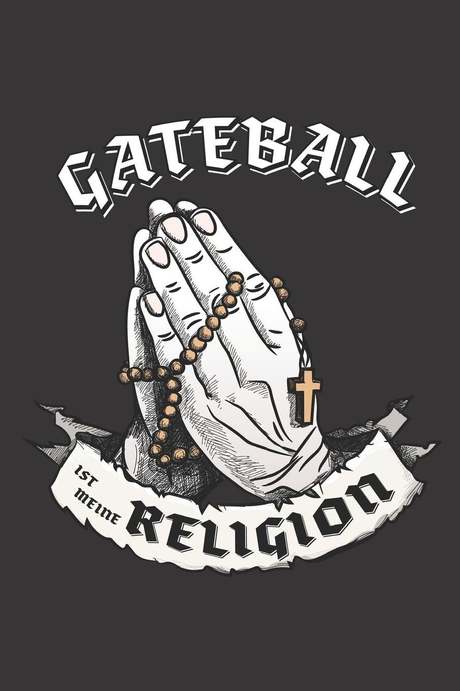 Gateball Ist Meine Religion: DIN A5 6x9 I 120 Seiten I Kariert I Notizbuch I Notizheft I Notizblock I Geschenk I Geschenkidee