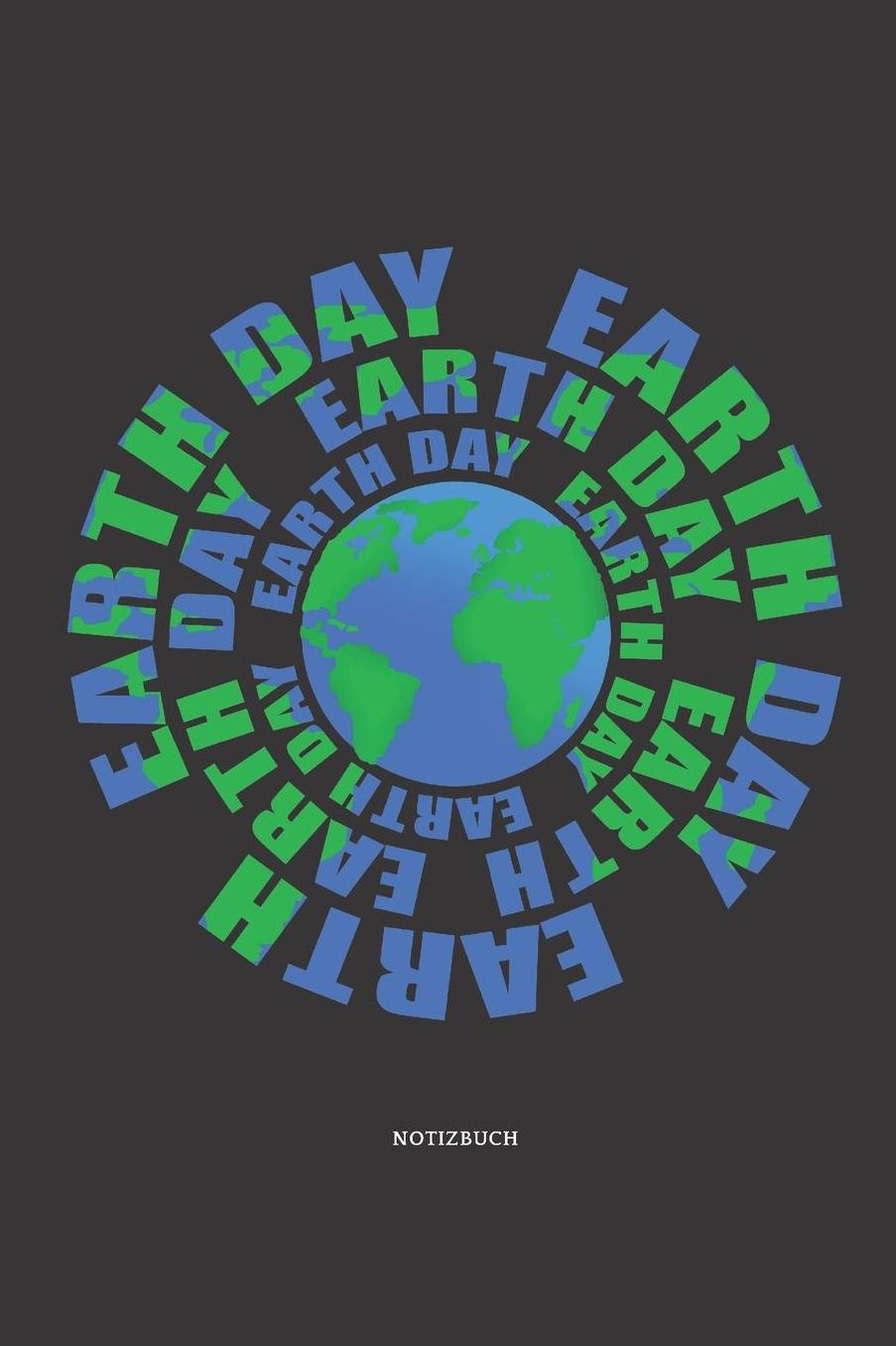 Notizbuch: Earth day Mandala Notizbuch / Tagebuch / Journal mit 120 leeren Linierte Seiten Groï¿½e Frauen, Mï¿½dchen, Mann, familie