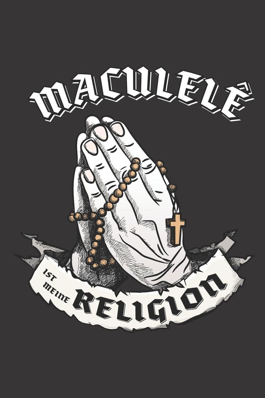 Maculelï¿½ Ist Meine Religion: DIN A5 6x9 I 120 Seiten I Kariert I Notizbuch I Notizheft I Notizblock I Geschenk I Geschenkidee