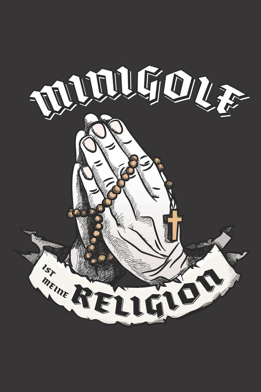 Minigolf Ist Meine Religion: DIN A5 6x9 I 120 Seiten I Kariert I Notizbuch I Notizheft I Notizblock I Geschenk I Geschenkidee