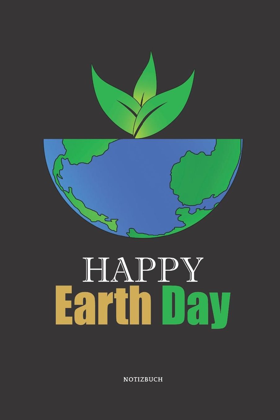 Notizbuch: Earth day Mandala Notizbuch / Tagebuch / Journal mit 120 leeren Linierte Seiten Groï¿½e Frauen, Mï¿½dchen, Mann, familie
