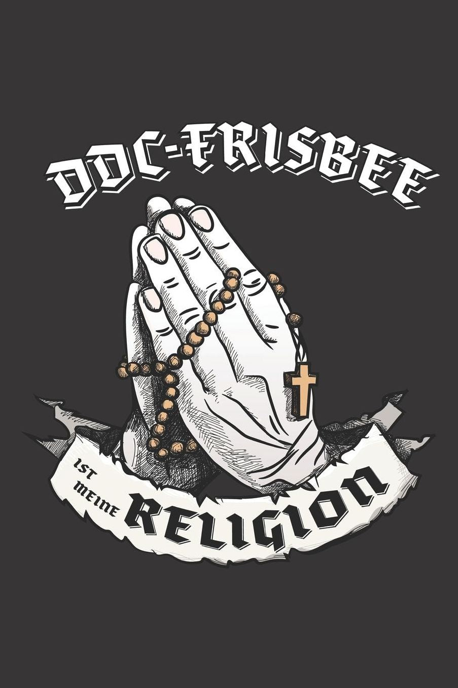 DDC- Frisbee Ist Meine Religion: DIN A5 6x9 I 120 Seiten I Kariert I Notizbuch I Notizheft I Notizblock I Geschenk I Geschenkidee