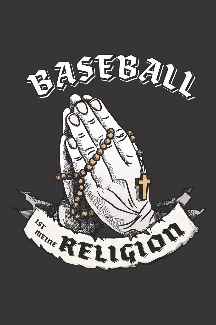 Baseball Ist Meine Religion: DIN A5 6x9 I 120 Seiten I Kariert I Notizbuch I Notizheft I Notizblock I Geschenk I Geschenkidee