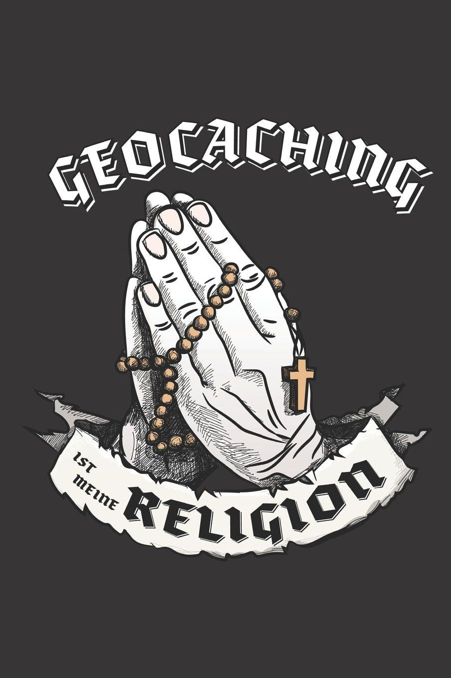 Geocaching Ist Meine Religion: DIN A5 6x9 I 120 Seiten I Kariert I Notizbuch I Notizheft I Notizblock I Geschenk I Geschenkidee