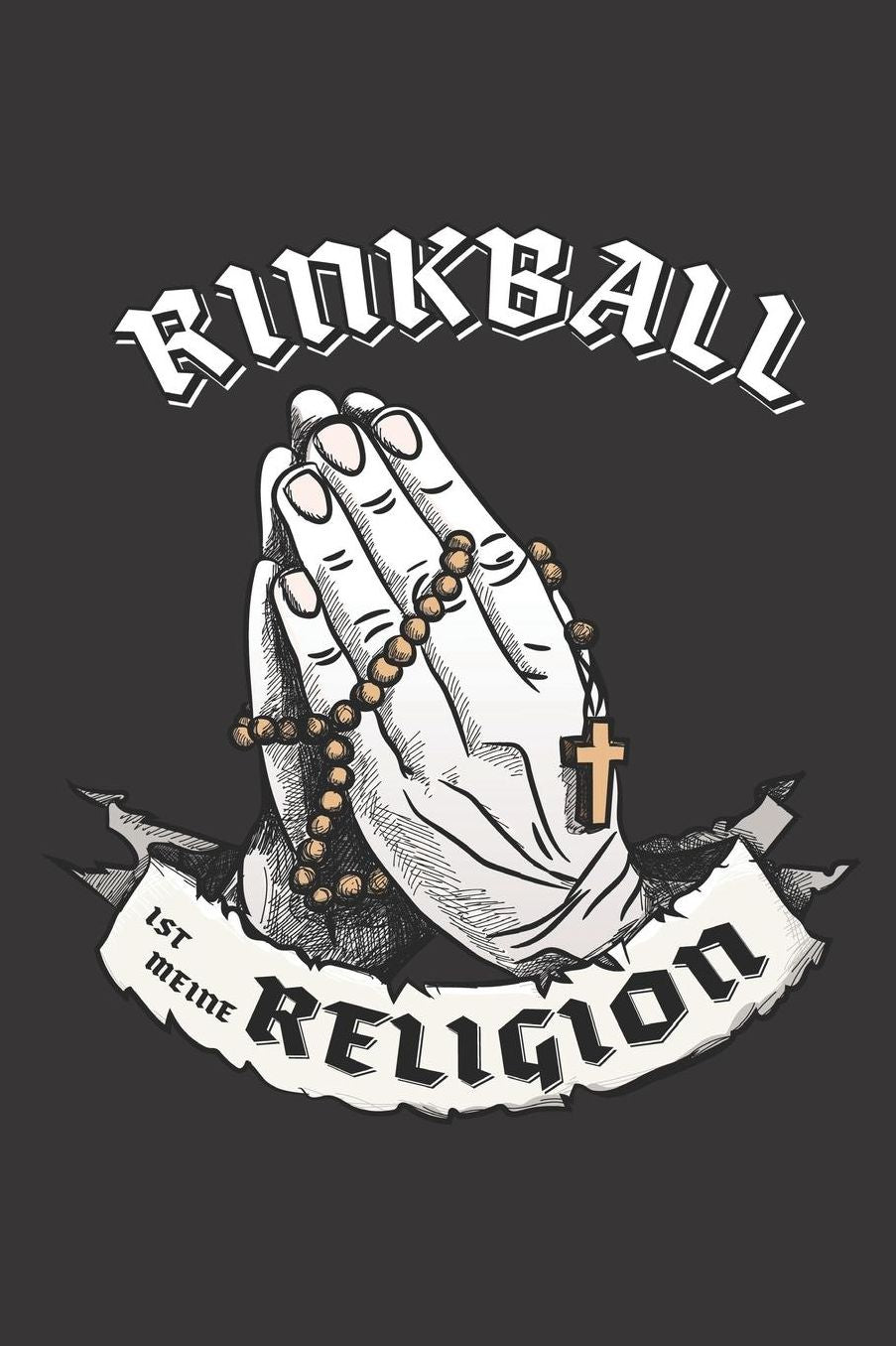 Rinkball Ist Meine Religion: DIN A5 6x9 I 120 Seiten I Kariert I Notizbuch I Notizheft I Notizblock I Geschenk I Geschenkidee