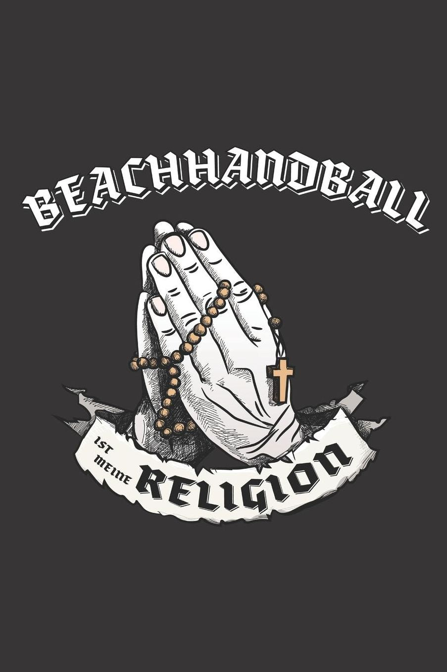 Beachhandball Ist Meine Religion: DIN A5 6x9 I 120 Seiten I Kariert I Notizbuch I Notizheft I Notizblock I Geschenk I Geschenkidee