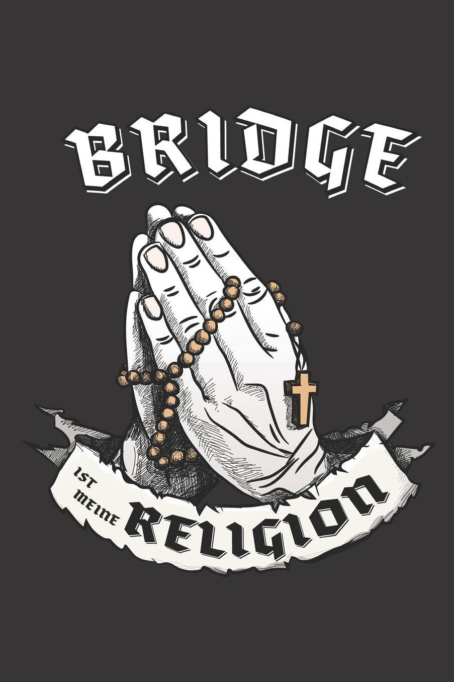 Bridge Ist Meine Religion: DIN A5 6x9 I 120 Seiten I Kariert I Notizbuch I Notizheft I Notizblock I Geschenk I Geschenkidee