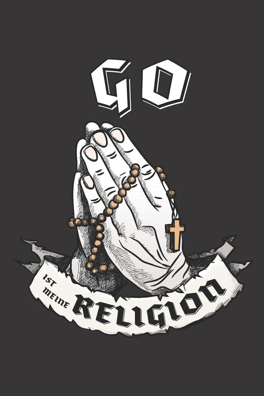 Go Ist Meine Religion: DIN A5 6x9 I 120 Seiten I Kariert I Notizbuch I Notizheft I Notizblock I Geschenk I Geschenkidee