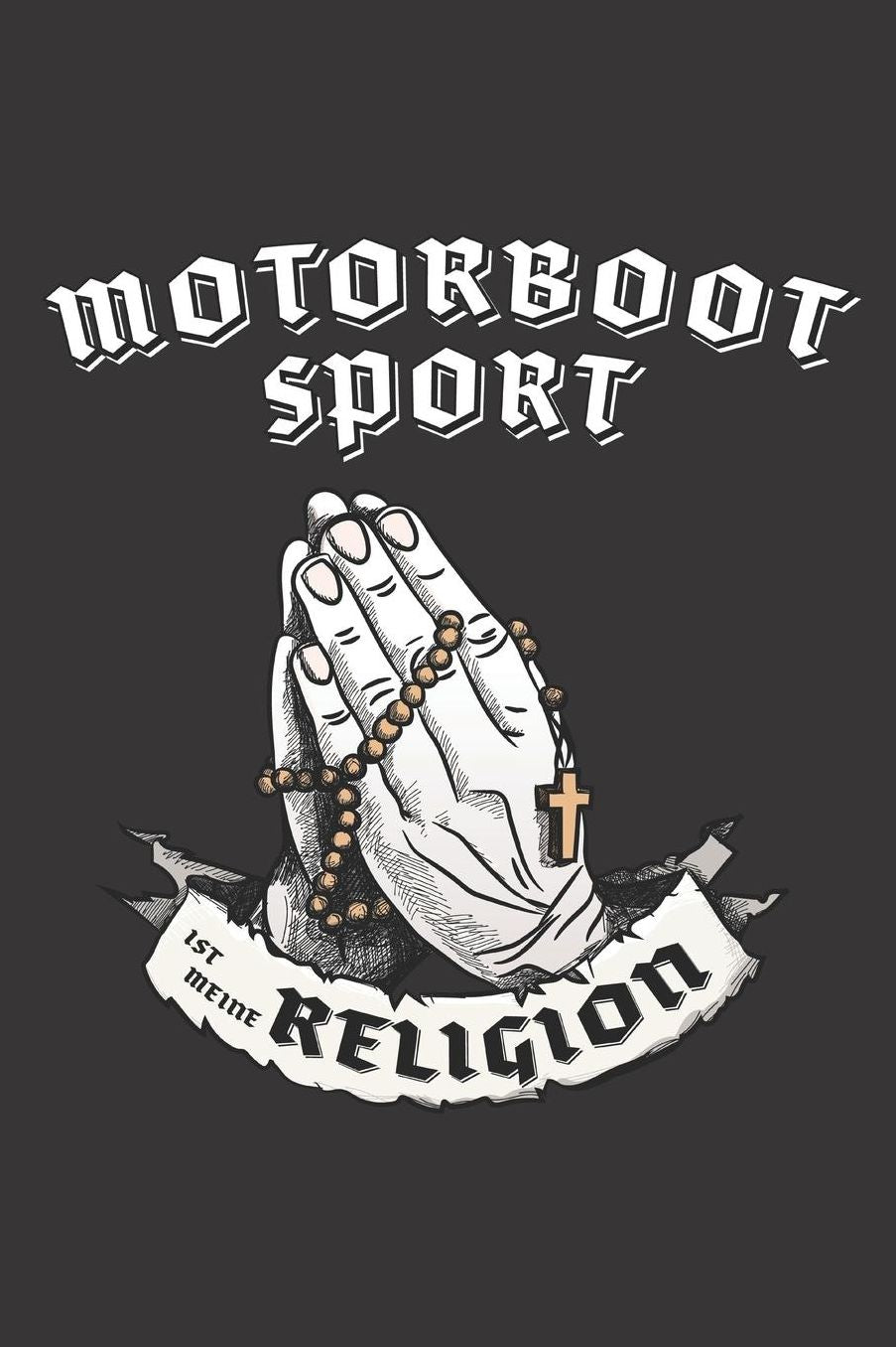 Motorbootsport Ist Meine Religion: DIN A5 6x9 I 120 Seiten I Kariert I Notizbuch I Notizheft I Notizblock I Geschenk I Geschenkidee