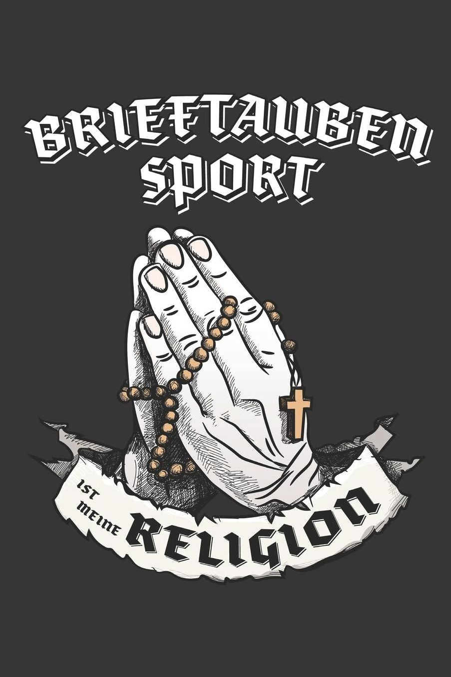 Brieftaubensport Ist Meine Religion: DIN A5 6x9 I 120 Seiten I Kariert I Notizbuch I Notizheft I Notizblock I Geschenk I Geschenkidee