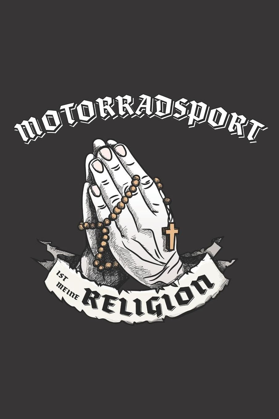 Motorradsport Ist Meine Religion: DIN A5 6x9 I 120 Seiten I Kariert I Notizbuch I Notizheft I Notizblock I Geschenk I Geschenkidee