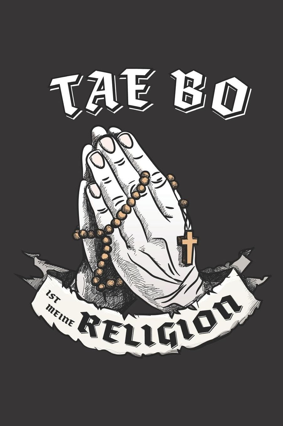 Tae Bo Ist Meine Religion: DIN A5 6x9 I 120 Seiten I Kariert I Notizbuch I Notizheft I Notizblock I Geschenk I Geschenkidee