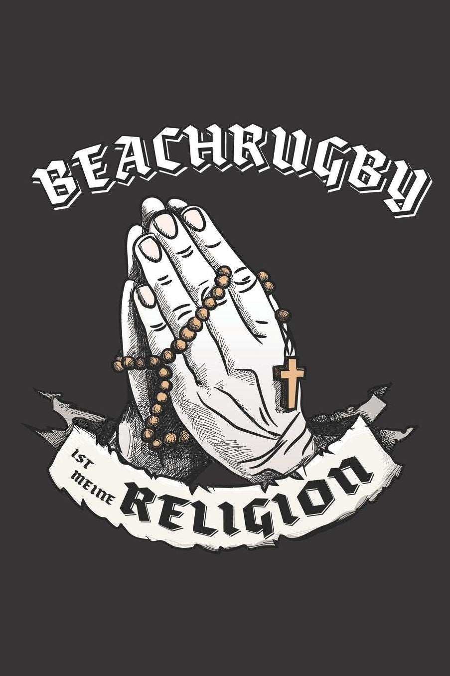 Beachrugby Ist Meine Religion: DIN A5 6x9 I 120 Seiten I Kariert I Notizbuch I Notizheft I Notizblock I Geschenk I Geschenkidee