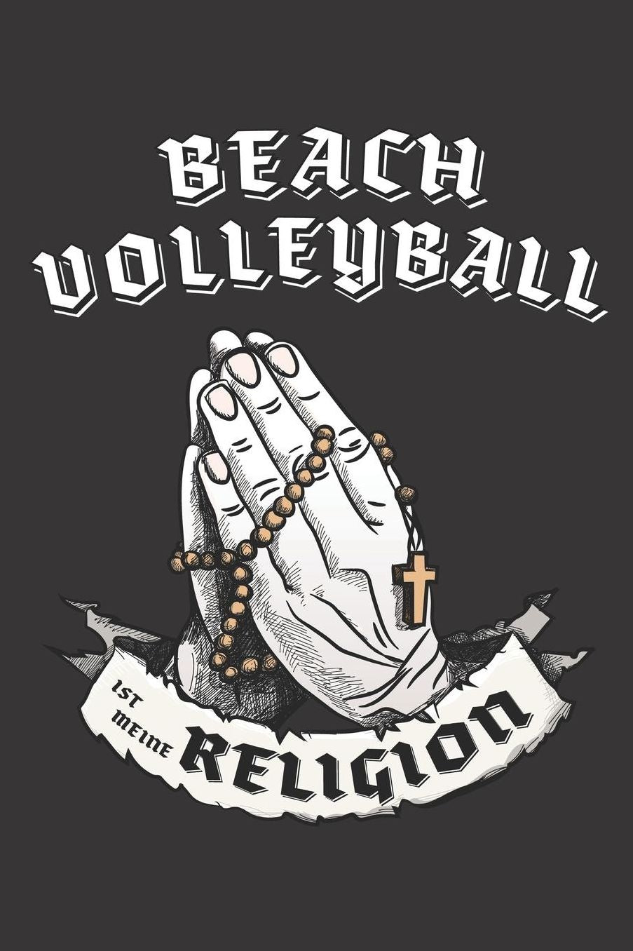 Beachvolleyball Ist Meine Religion: DIN A5 6x9 I 120 Seiten I Kariert I Notizbuch I Notizheft I Notizblock I Geschenk I Geschenkidee