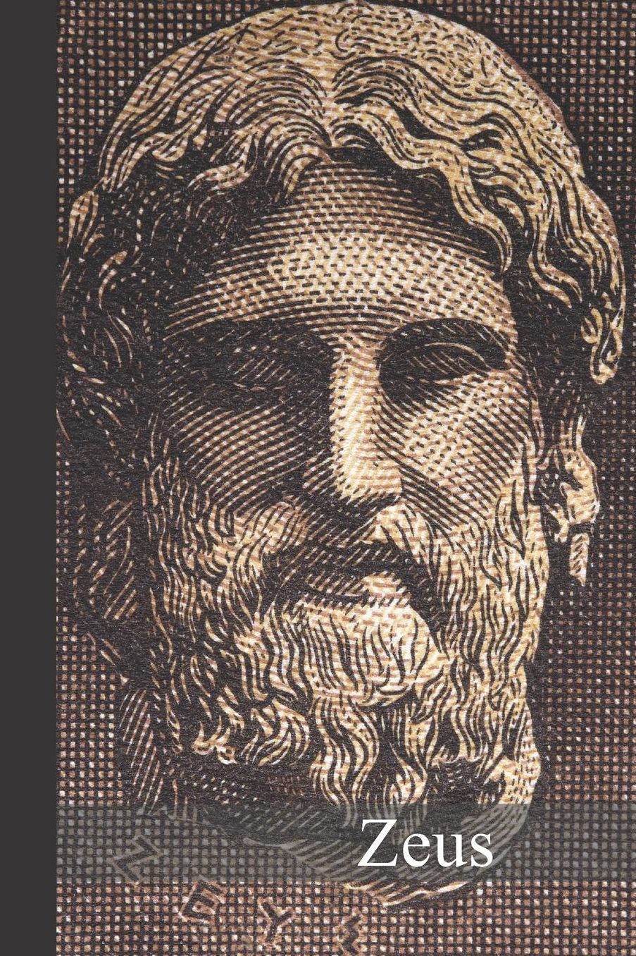 Zeus: small lined Greek Mythology & Gods Notebook / Travel Journal to write in (6'' x 9'') 120 pages