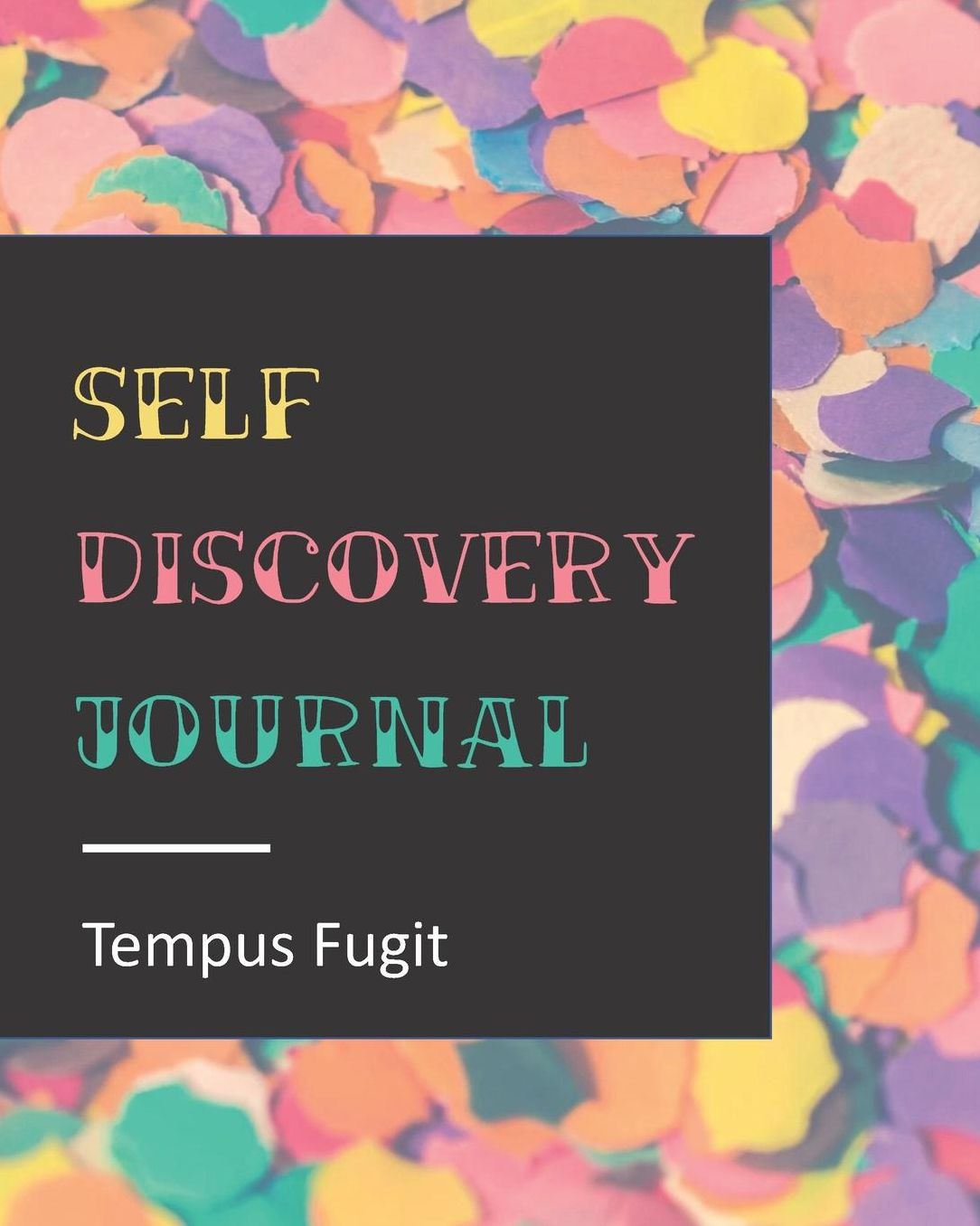 Self Discovery Journal: Booklet with Inpirational Prompts For Self-Explorations, 120 Pages 8x10 inches in Size