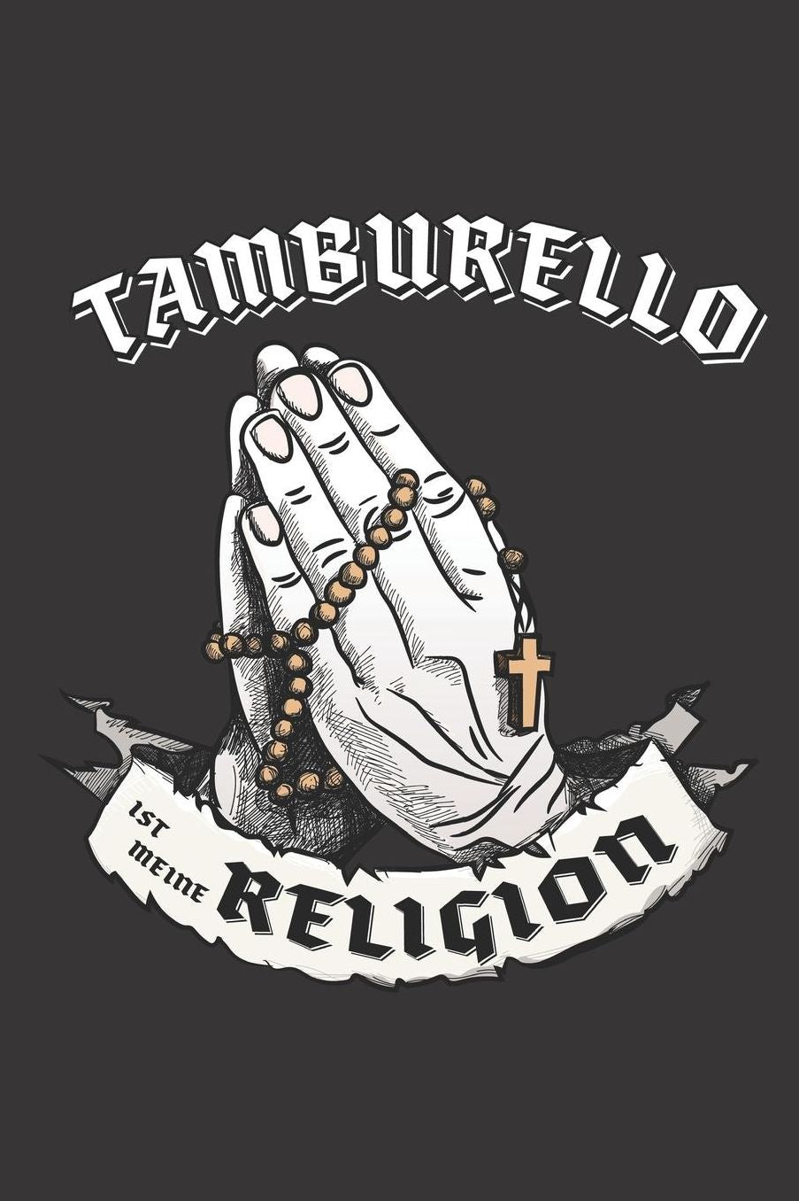 Tamburello Ist Meine Religion: DIN A5 6x9 I 120 Seiten I Kariert I Notizbuch I Notizheft I Notizblock I Geschenk I Geschenkidee