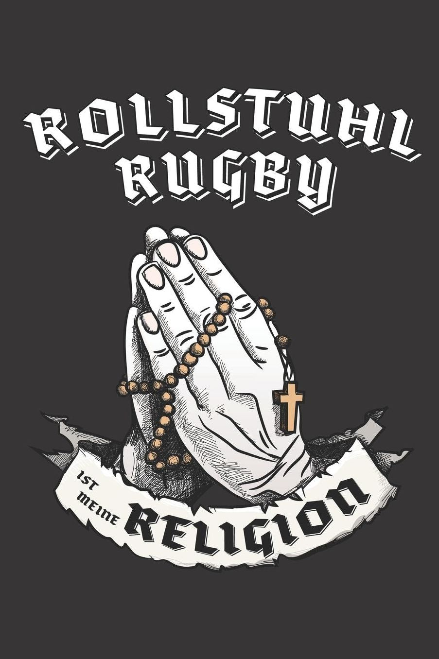 Rollstuhl Rugby Ist Meine Religion: DIN A5 6x9 I 120 Seiten I Kariert I Notizbuch I Notizheft I Notizblock I Geschenk I Geschenkidee