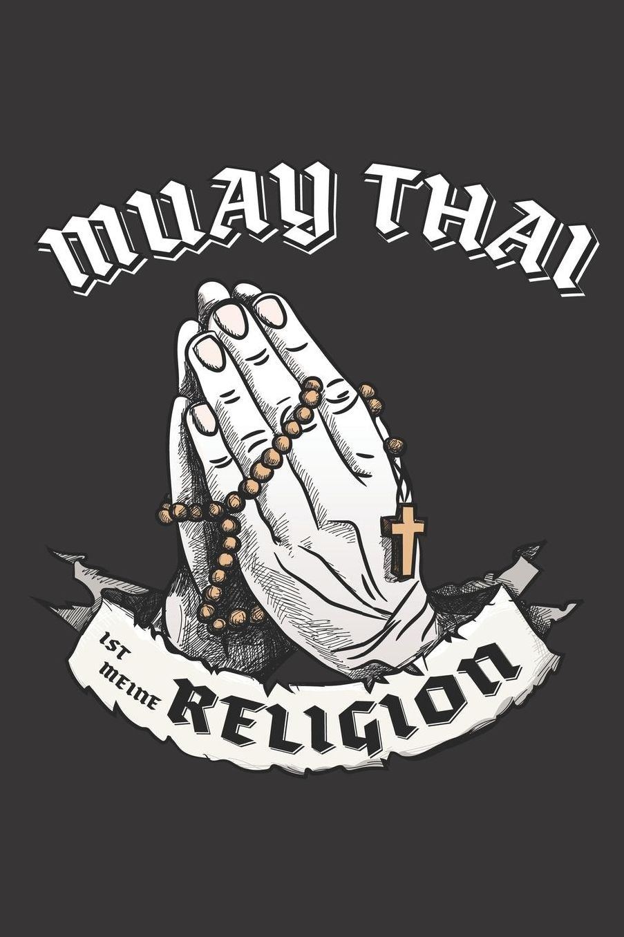 Muay Thai Ist Meine Religion: DIN A5 6x9 I 120 Seiten I Kariert I Notizbuch I Notizheft I Notizblock I Geschenk I Geschenkidee