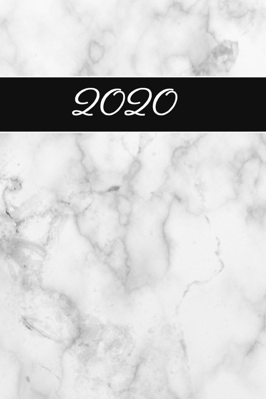 2020: Agenda - Planificateur Hebdomadaire et Mensuel - Agenda semainier 2020 - Calendrier des semaines 2020 - 20 pages Adresses - 12 pages relevï¿½ de temps - Marbrï¿½