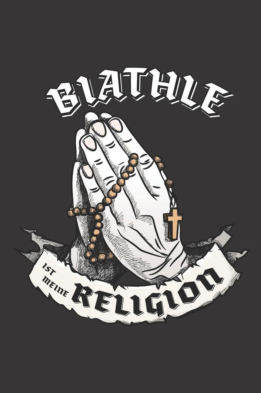 Biathle Ist Meine Religion: DIN A5 6x9 I 120 Seiten I Kariert I Notizbuch I Notizheft I Notizblock I Geschenk I Geschenkidee