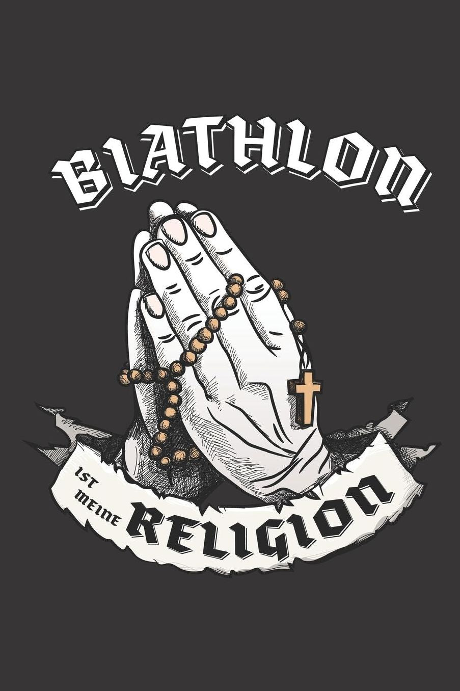 Biathlon Ist Meine Religion: DIN A5 6x9 I 120 Seiten I Kariert I Notizbuch I Notizheft I Notizblock I Geschenk I Geschenkidee