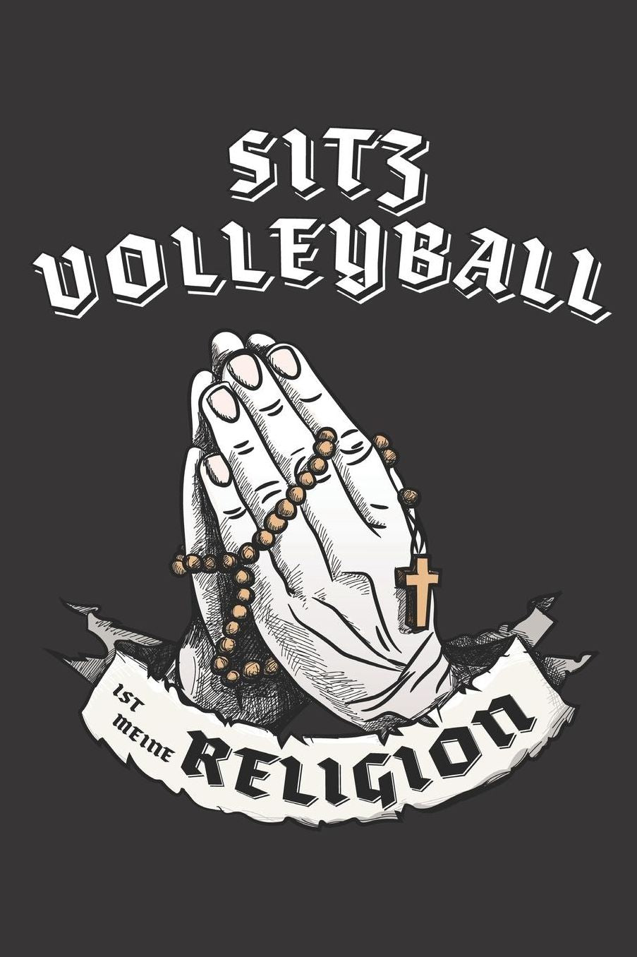 Sitzvolleyball Ist Meine Religion: DIN A5 6x9 I 120 Seiten I Kariert I Notizbuch I Notizheft I Notizblock I Geschenk I Geschenkidee