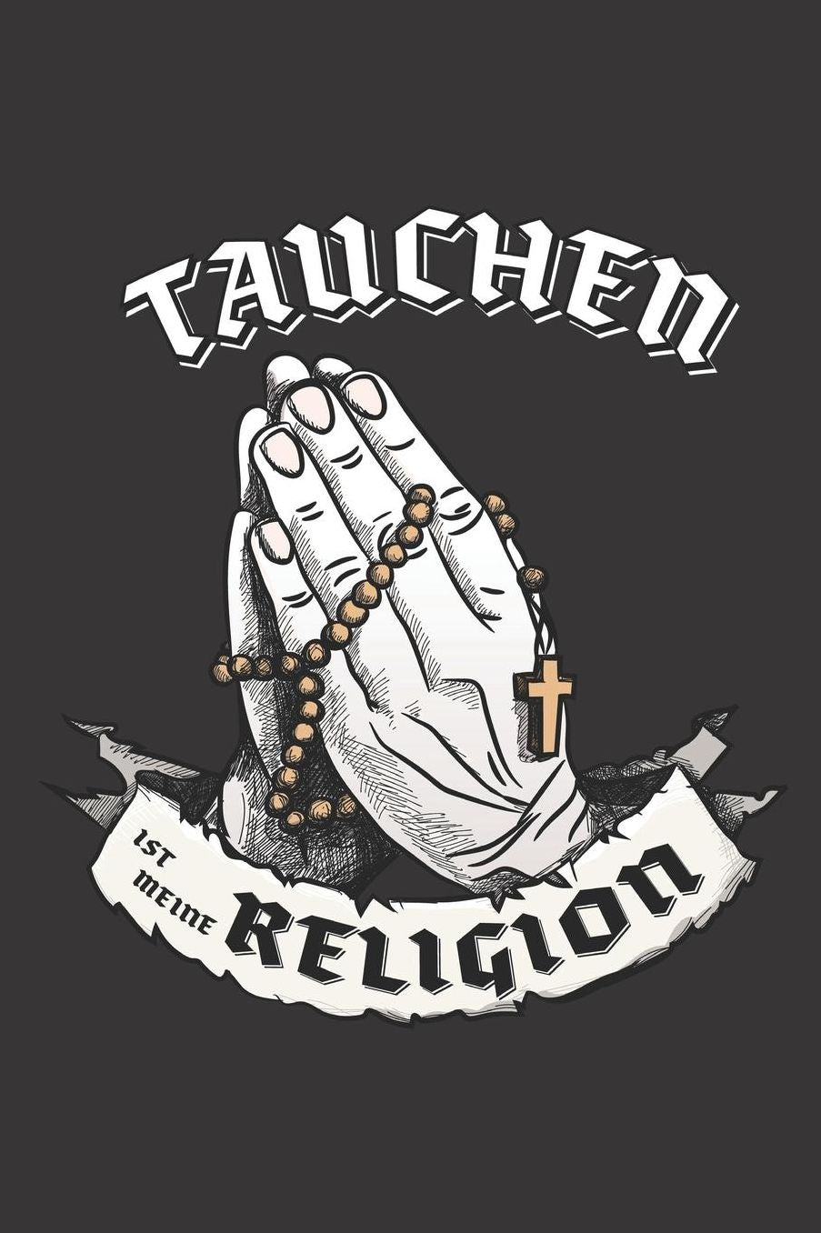 Tauchen Ist Meine Religion: DIN A5 6x9 I 120 Seiten I Kariert I Notizbuch I Notizheft I Notizblock I Geschenk I Geschenkidee