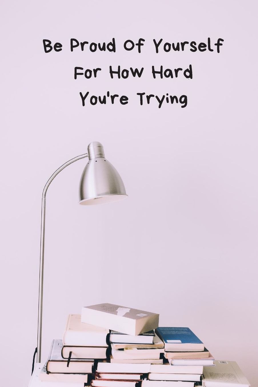 Be Proud of Yourself for How Hard You're Trying: Small Lined Ruled A5 Composition Student Notebook (6x9) Funny College, University, Back to School, Birthday, Christmas Present Gift, Silly Office Writing Stationary, Joke Journal to Write In Family Friend