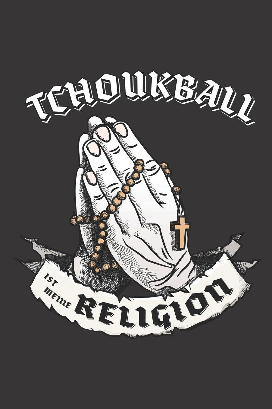 Tchoukball Ist Meine Religion: DIN A5 6x9 I 120 Seiten I Kariert I Notizbuch I Notizheft I Notizblock I Geschenk I Geschenkidee