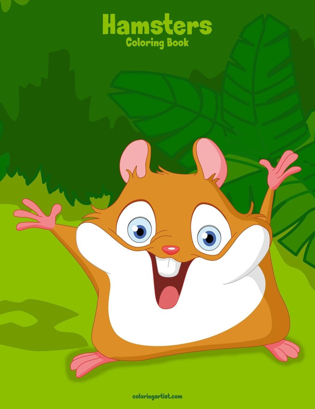 Hamsters Coloring Book