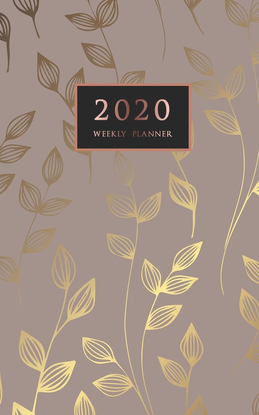 2020 Weekly Planner: Small 2020 Planner Weekly with Marble Cover (Volume 3)