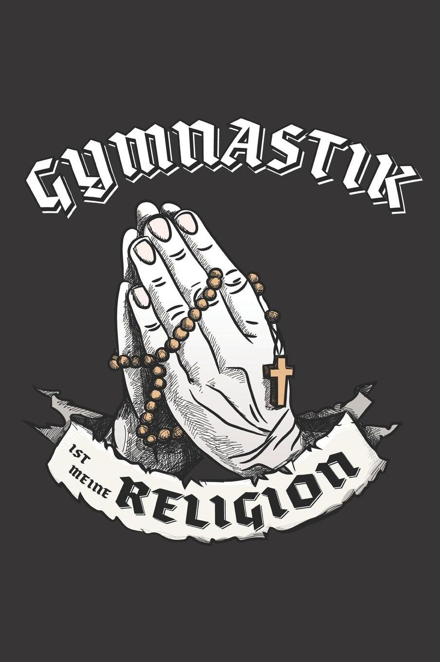 Gymnastik Ist Meine Religion: DIN A5 6x9 I 120 Seiten I Kariert I Notizbuch I Notizheft I Notizblock I Geschenk I Geschenkidee
