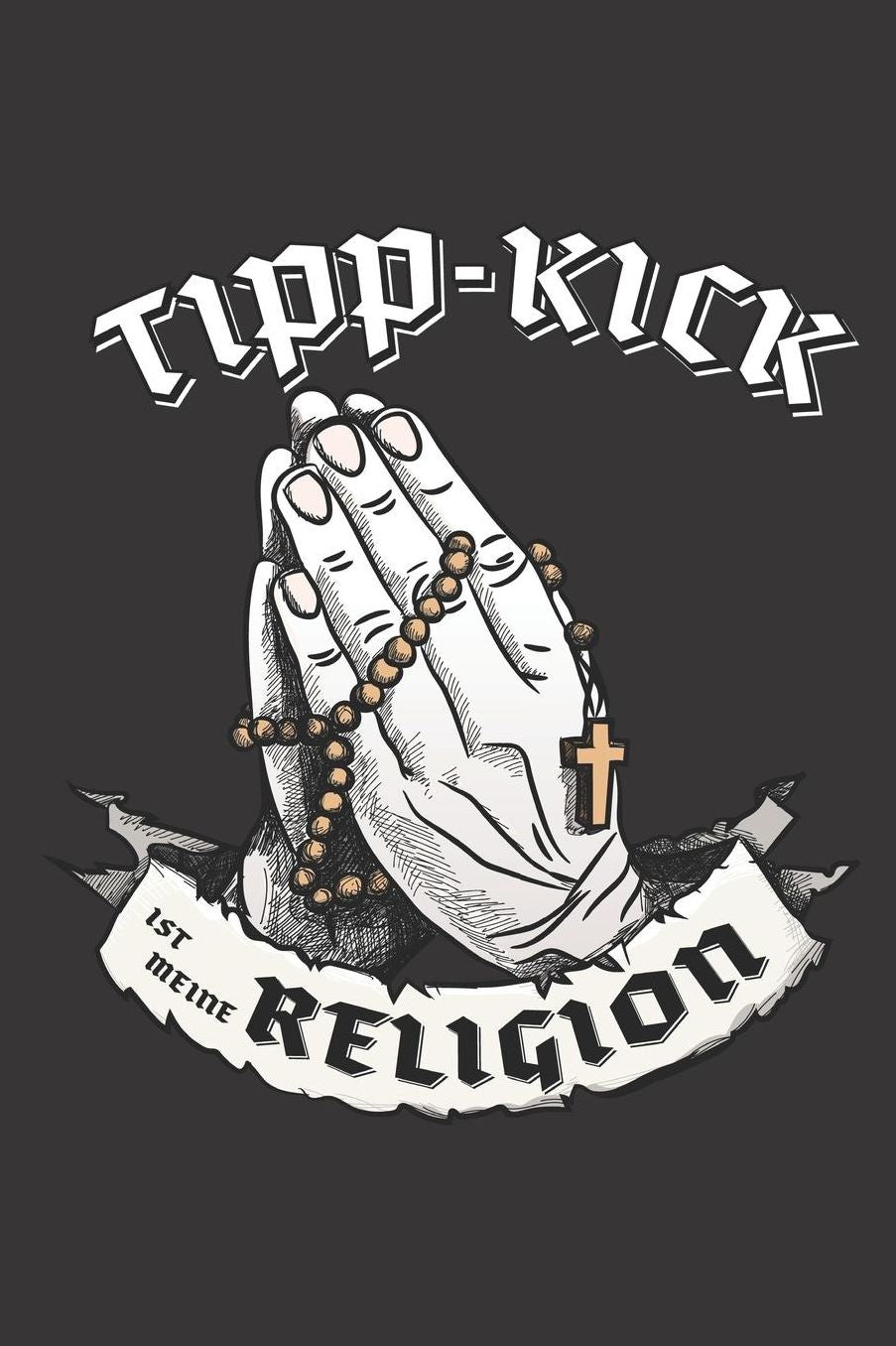 Tipp-Kick Ist Meine Religion: DIN A5 6x9 I 120 Seiten I Kariert I Notizbuch I Notizheft I Notizblock I Geschenk I Geschenkidee
