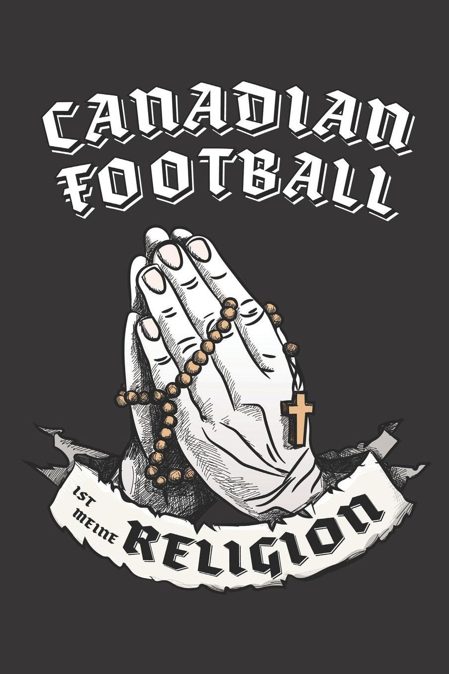 Canadian Football Ist Meine Religion: DIN A5 6x9 I 120 Seiten I Kariert I Notizbuch I Notizheft I Notizblock I Geschenk I Geschenkidee