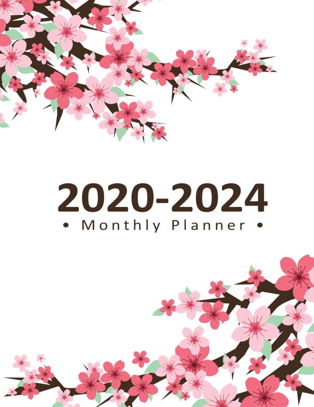 2020 - 2024 Monthly Planner: 2020-2024 Daily, Monthly, 5 Year Planner, Organizer, Appointment Scheduler, Personal Journal, Logbook, 60 Months Calendar....