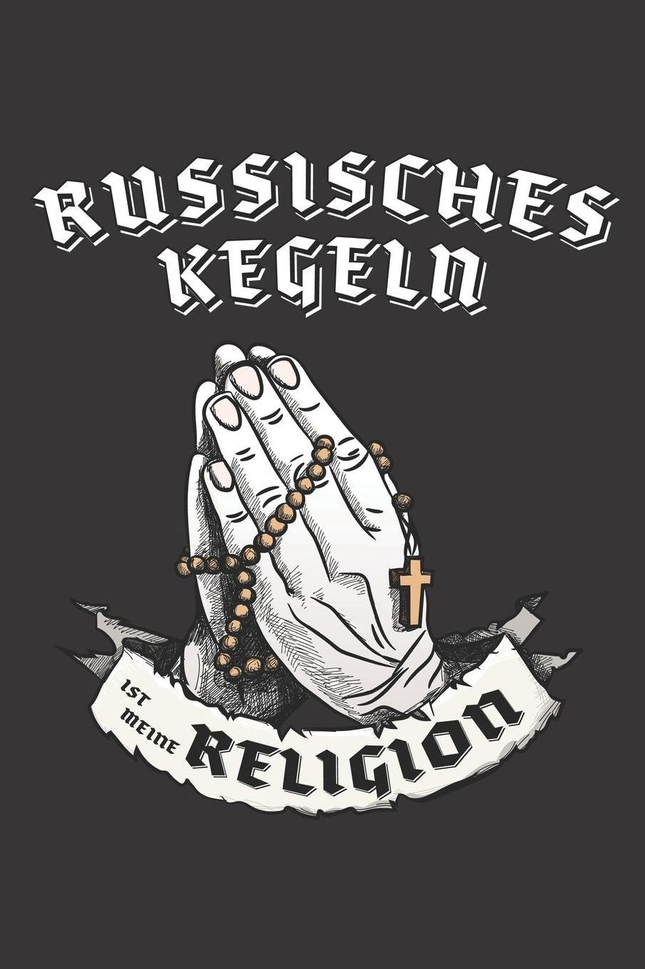 Russisches Kegeln Ist Meine Religion: DIN A5 6x9 I 120 Seiten I Kariert I Notizbuch I Notizheft I Notizblock I Geschenk I Geschenkidee